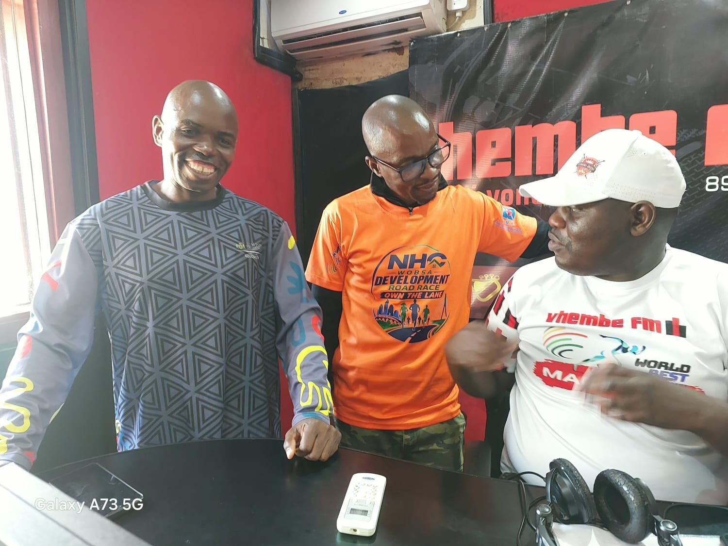 WOBSA representatives being interviewed in the Vhembe FM studio